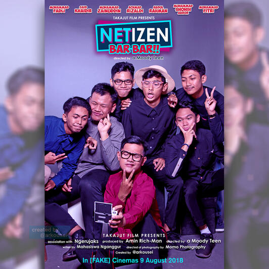 Netizen Bar Bar!! - Fake Film Poster